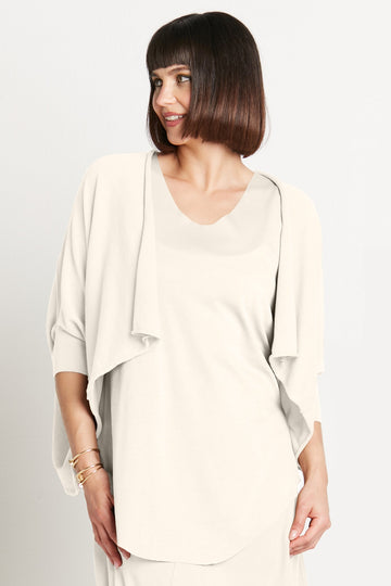 Pima Cotton Tissue Cardigan