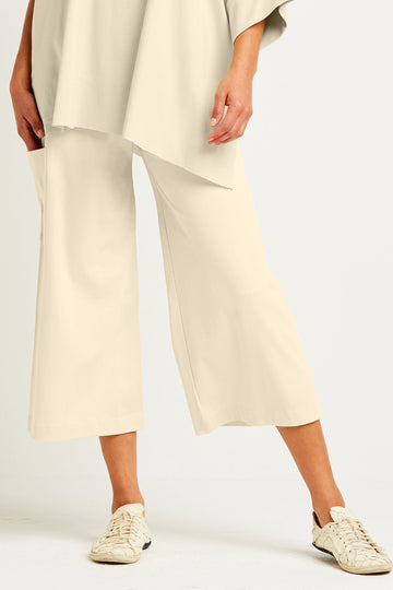 Pima Cotton Crop Gaucho Pants