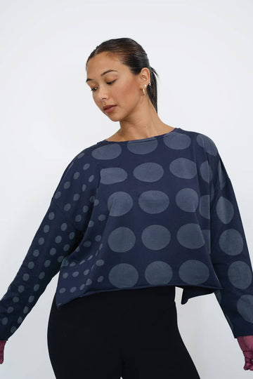 Polka Dot Cropped Top