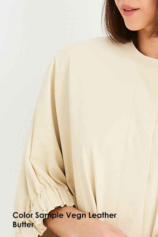 Vegan Leather Chic Cape