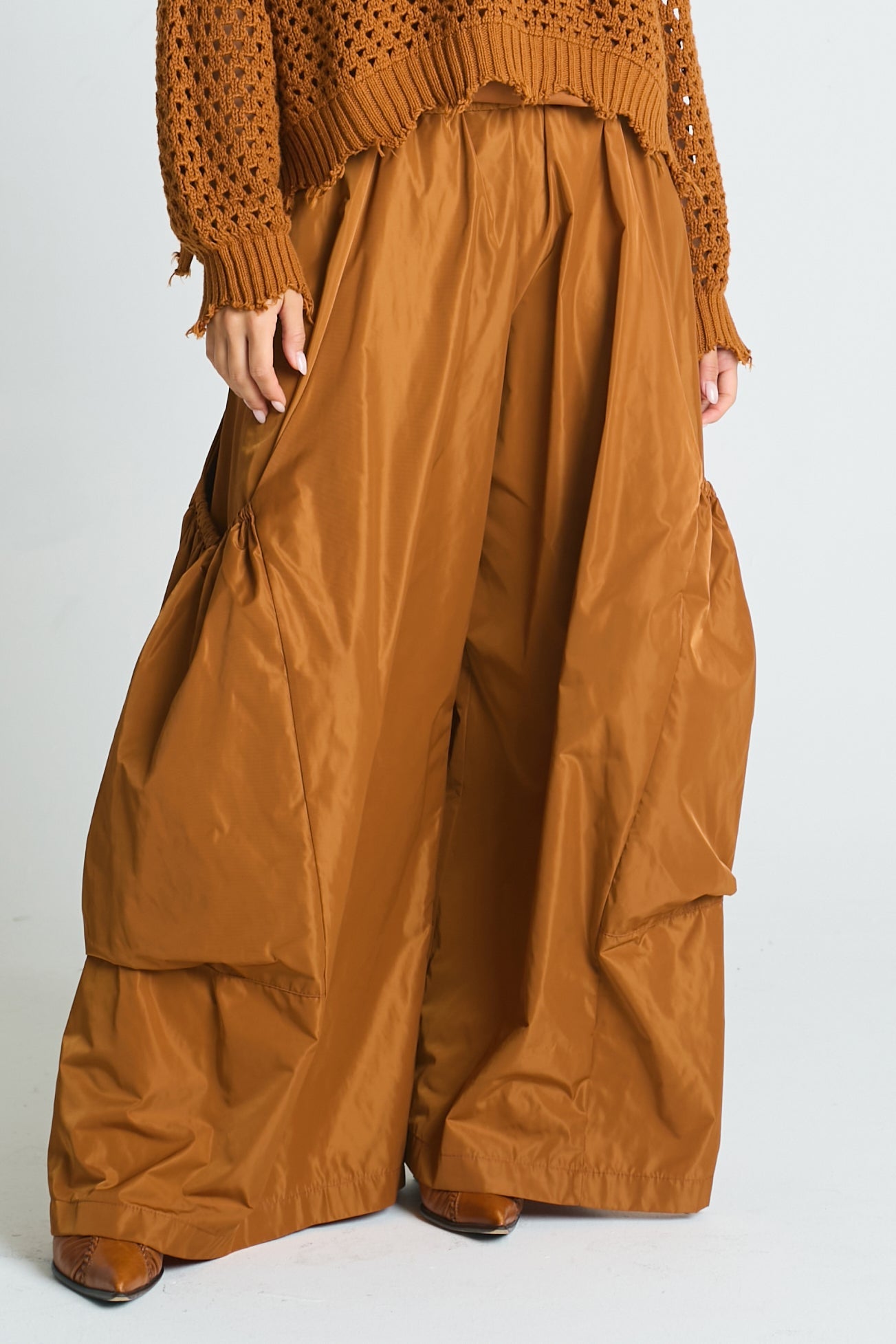 Nylon Big Pocket Pants