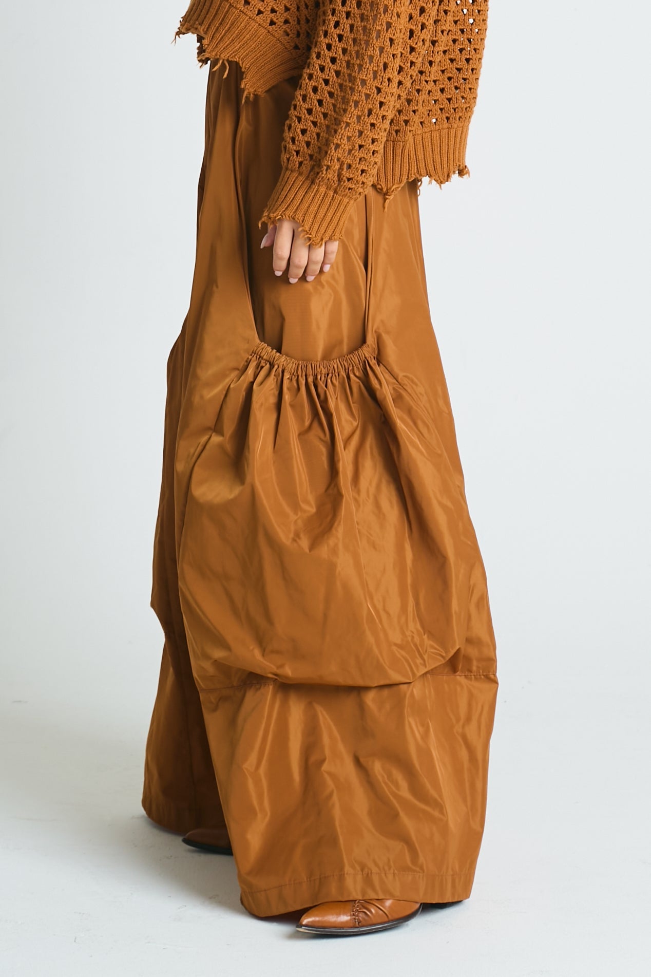 Nylon Big Pocket Pants