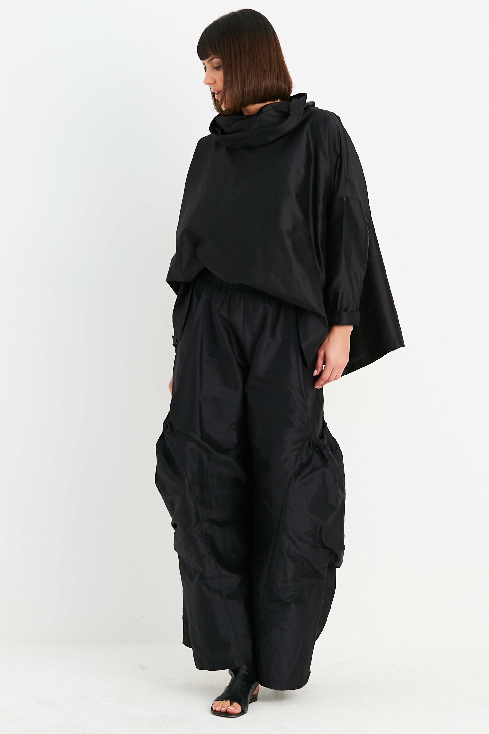 Dupioni Big Pocket Pants