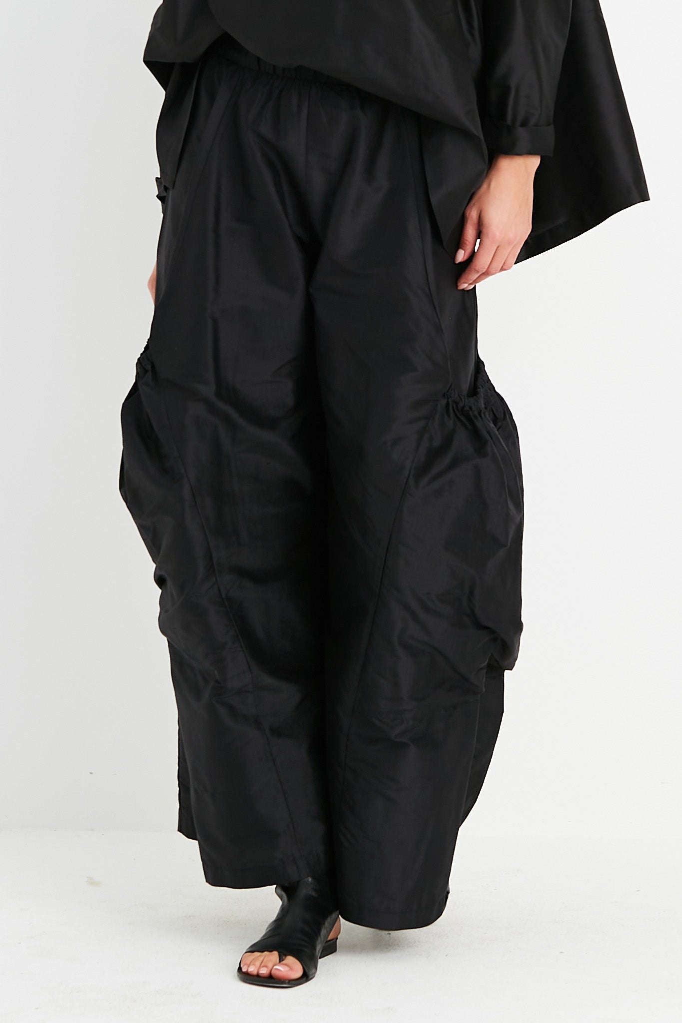 Dupioni Big Pocket Pants