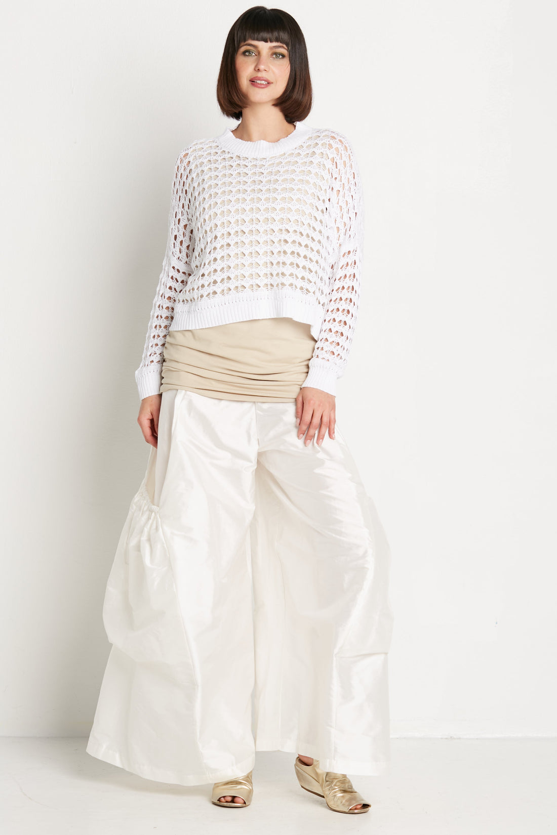 Dupioni Big Pocket Pants