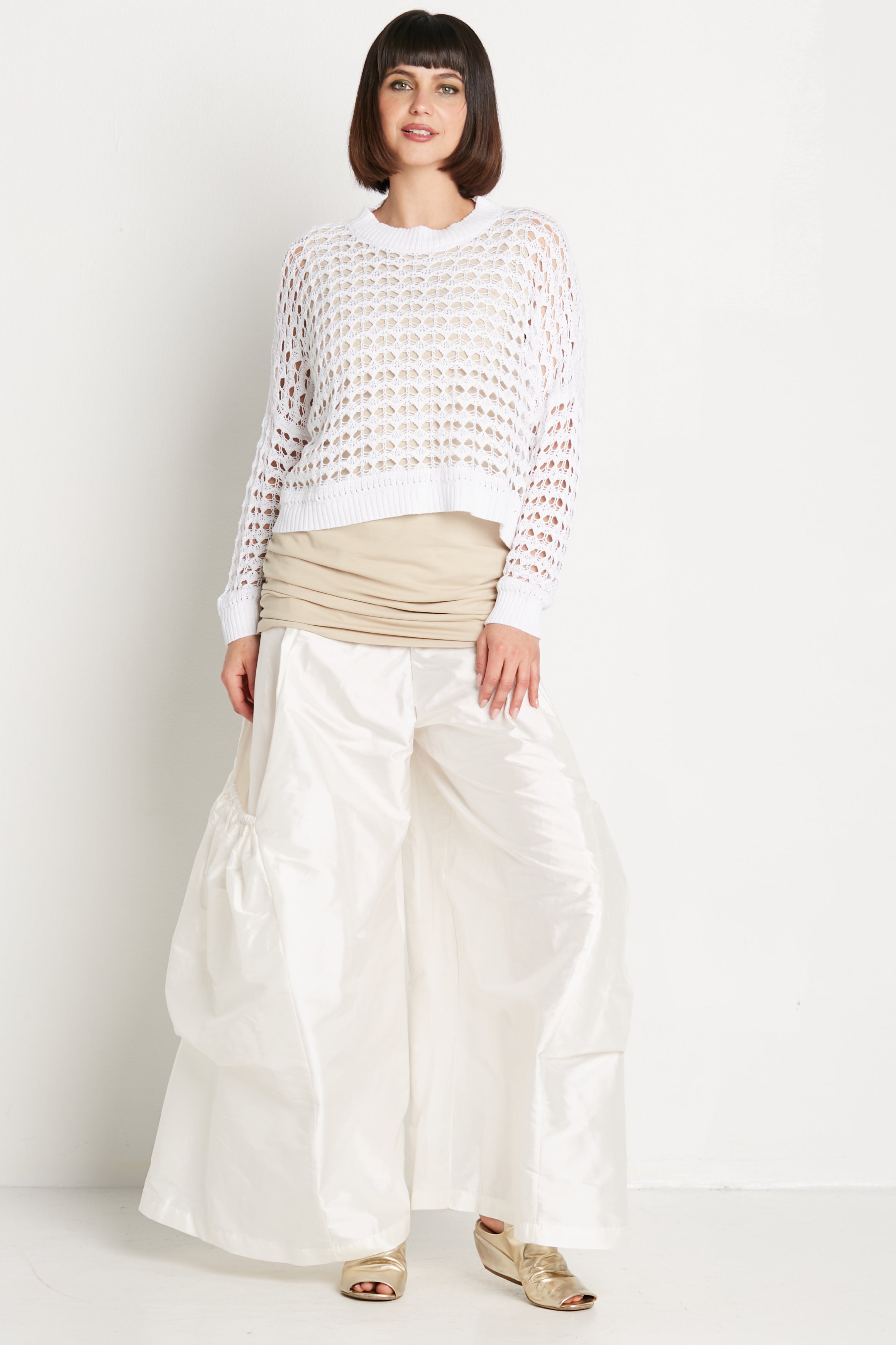 Dupioni Big Pocket Pants