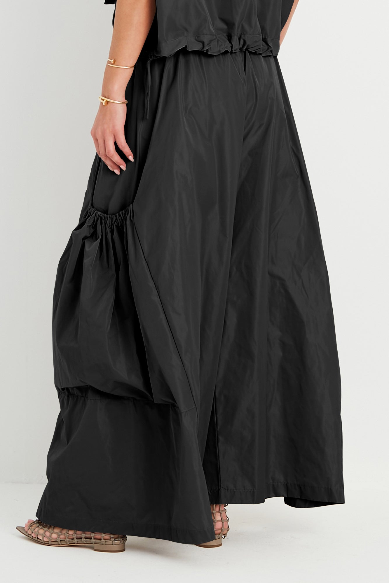 Nylon Big Pocket Pants