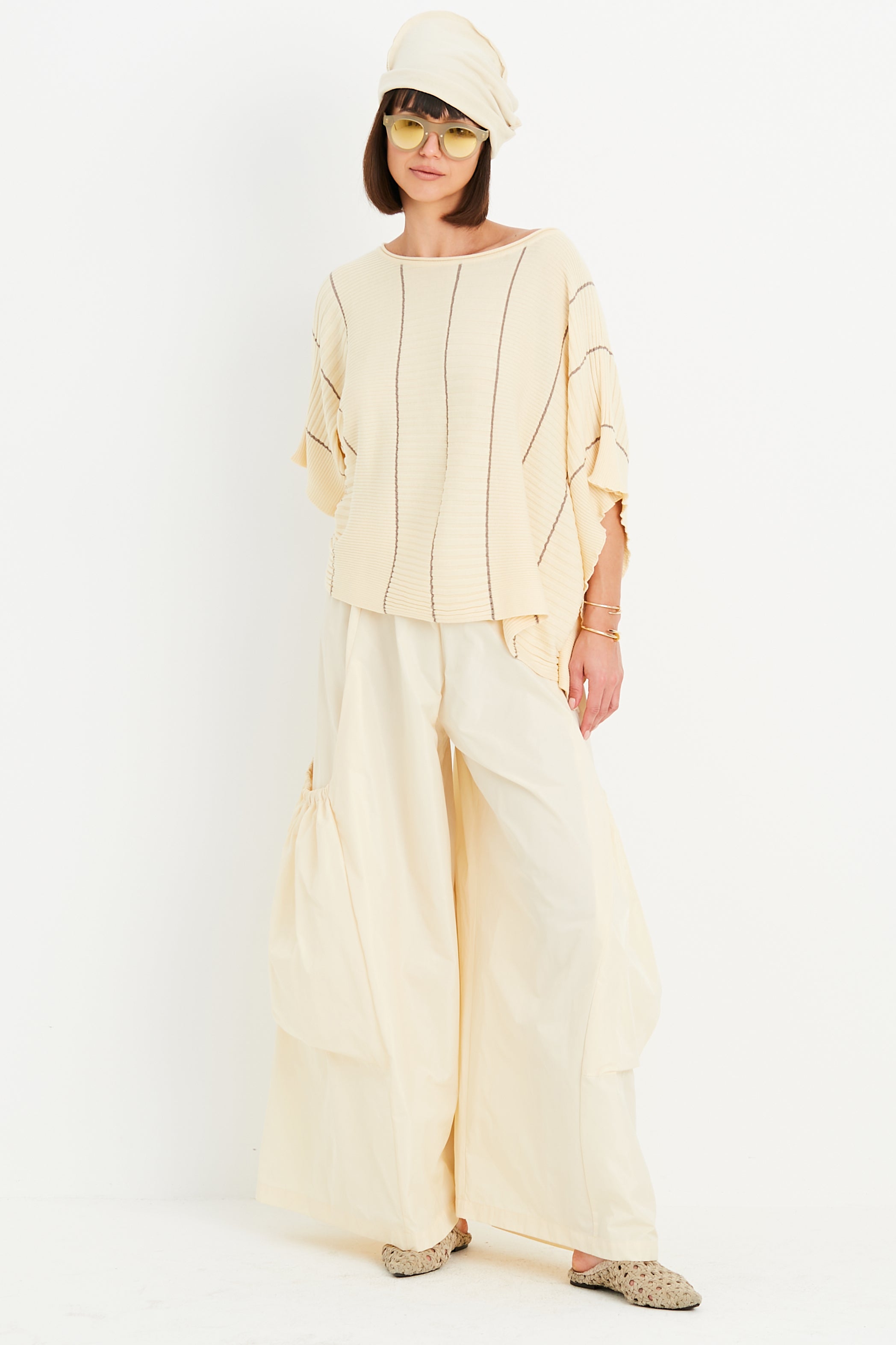 Nylon Big Pocket Pants