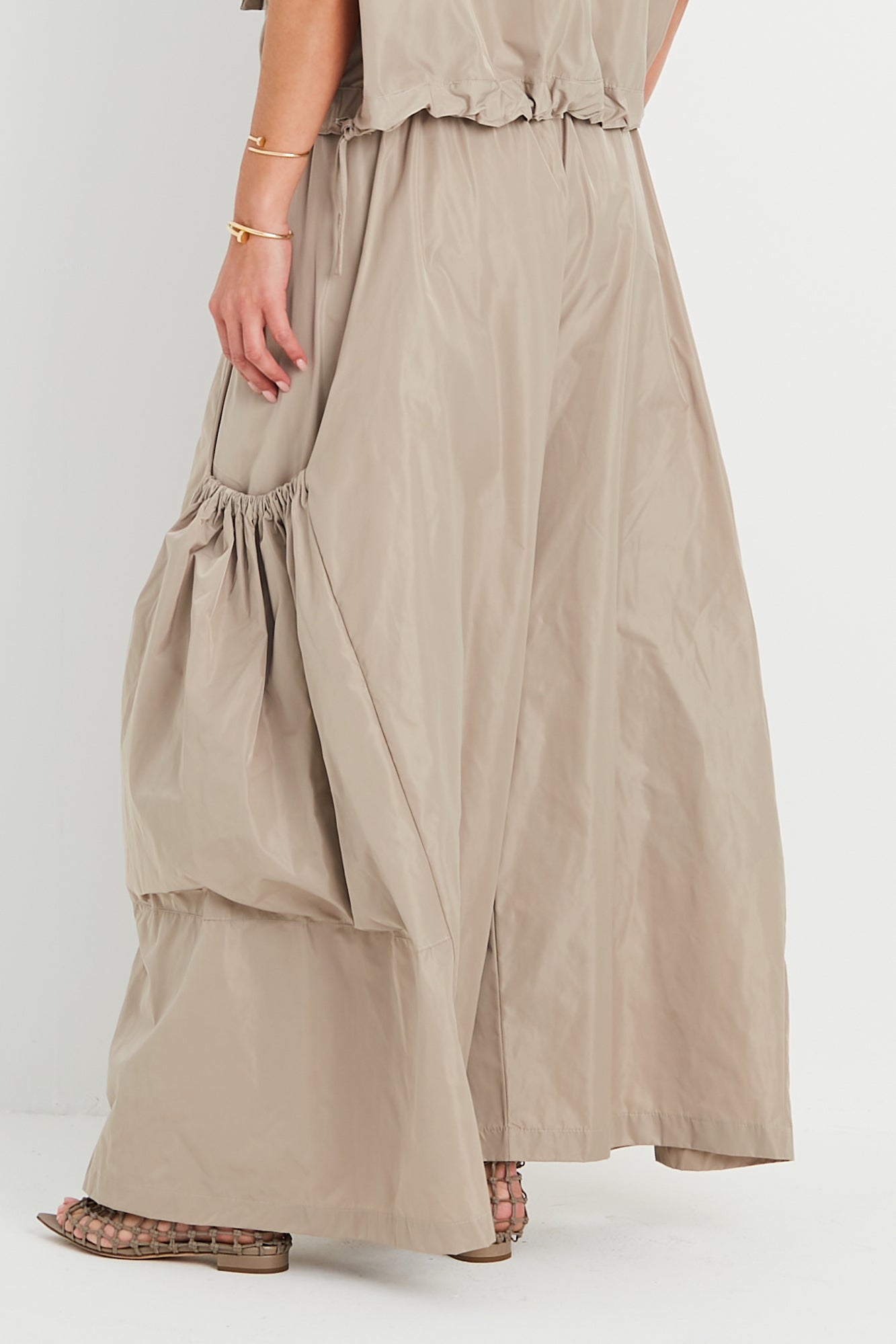 Nylon Big Pocket Pants