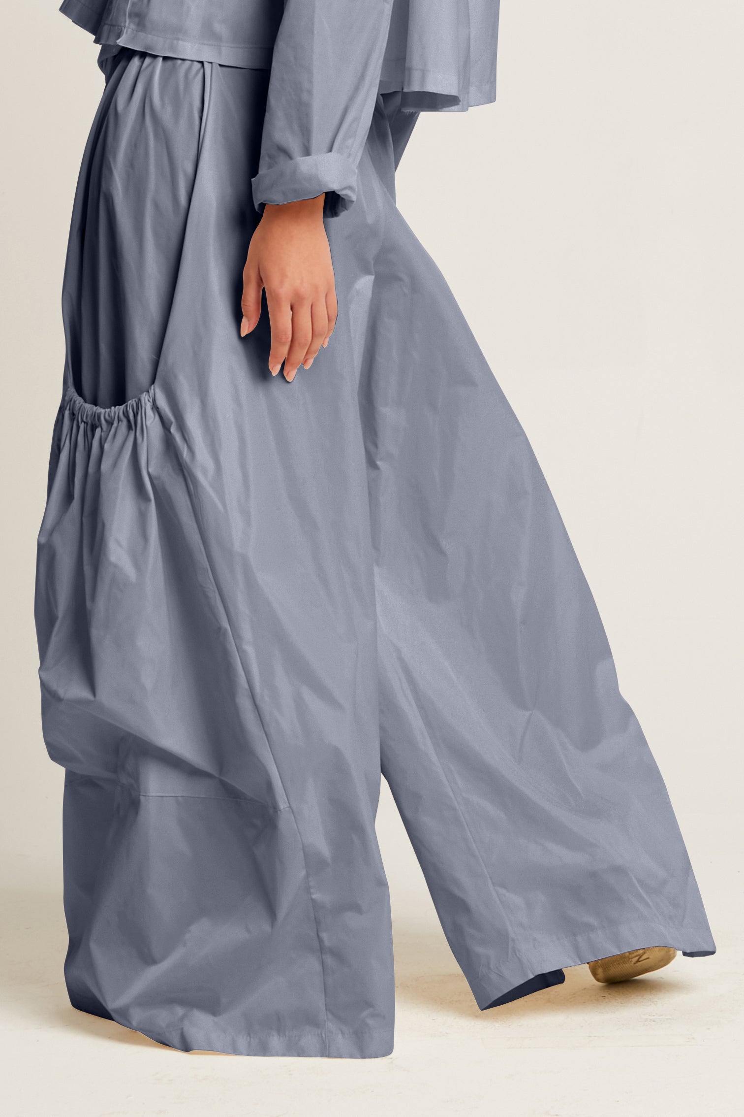 Nylon Big Pocket Pants