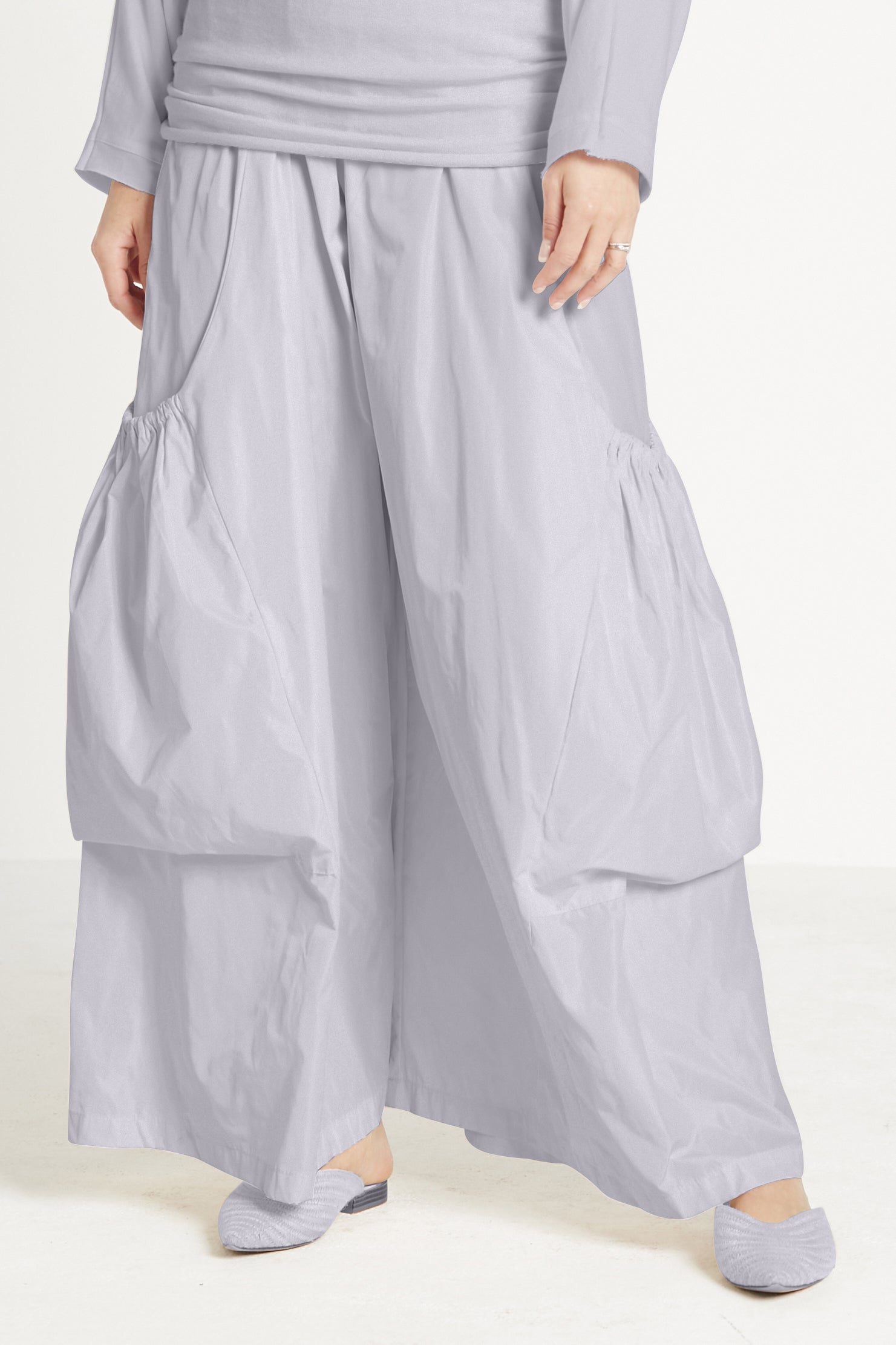 Nylon Big Pocket Pants