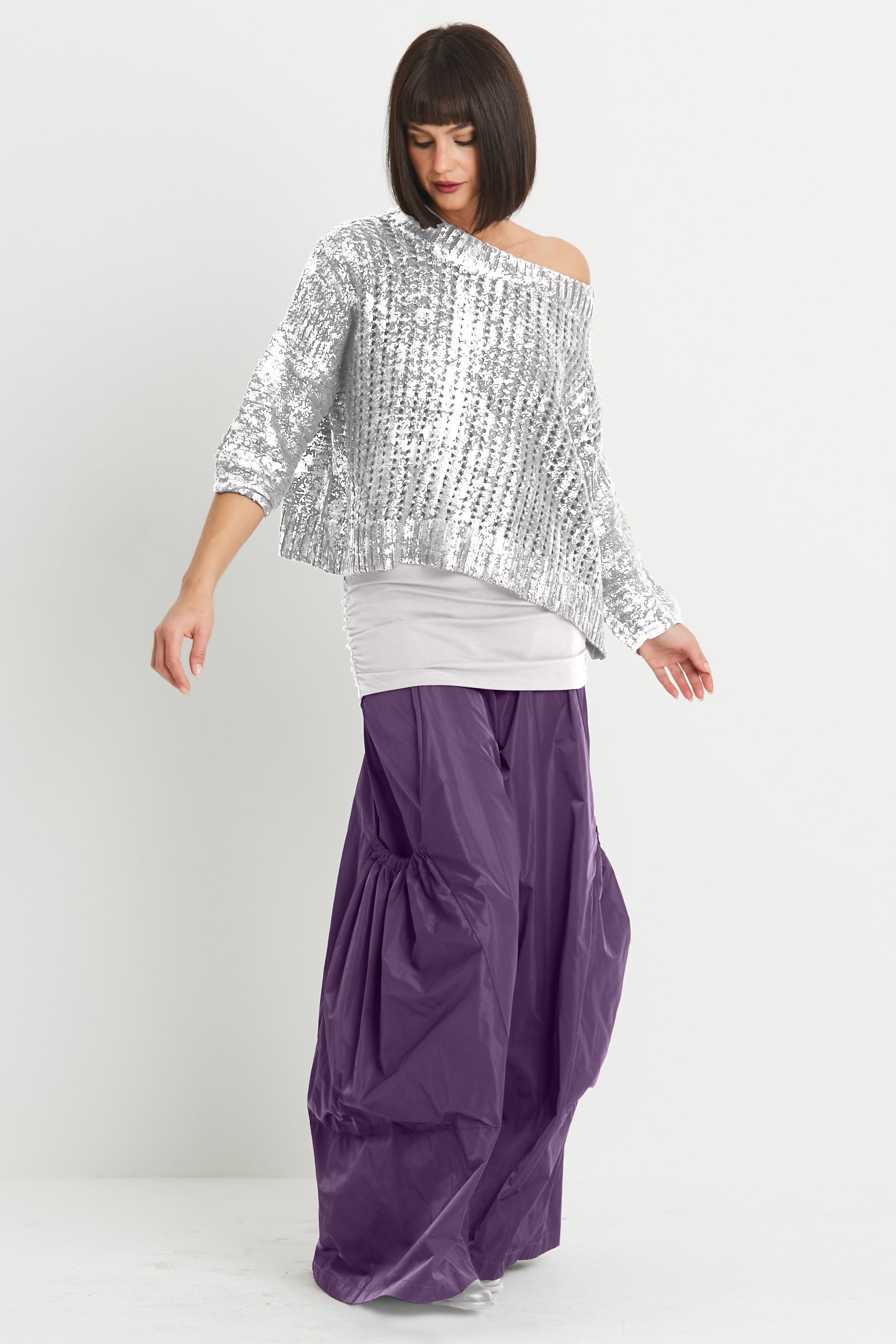 Nylon Big Pocket Pants