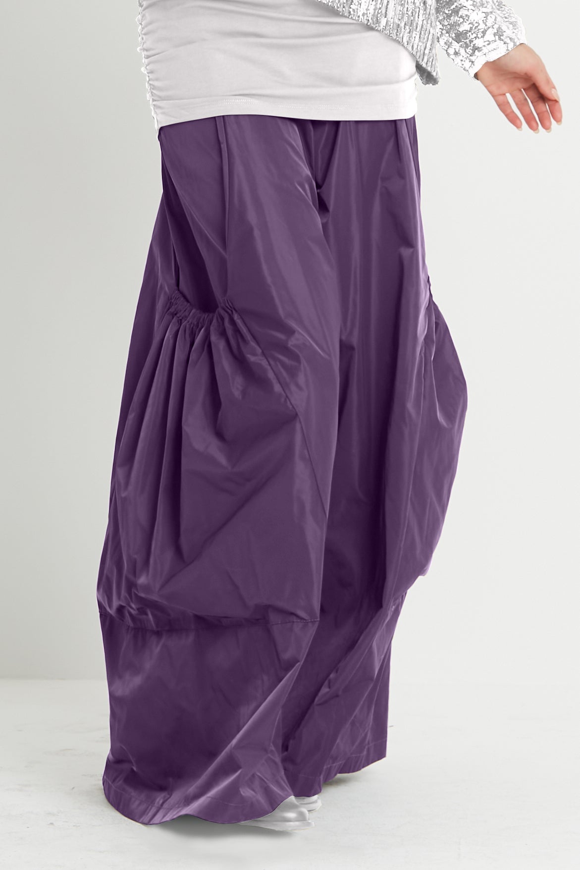 Nylon Big Pocket Pants