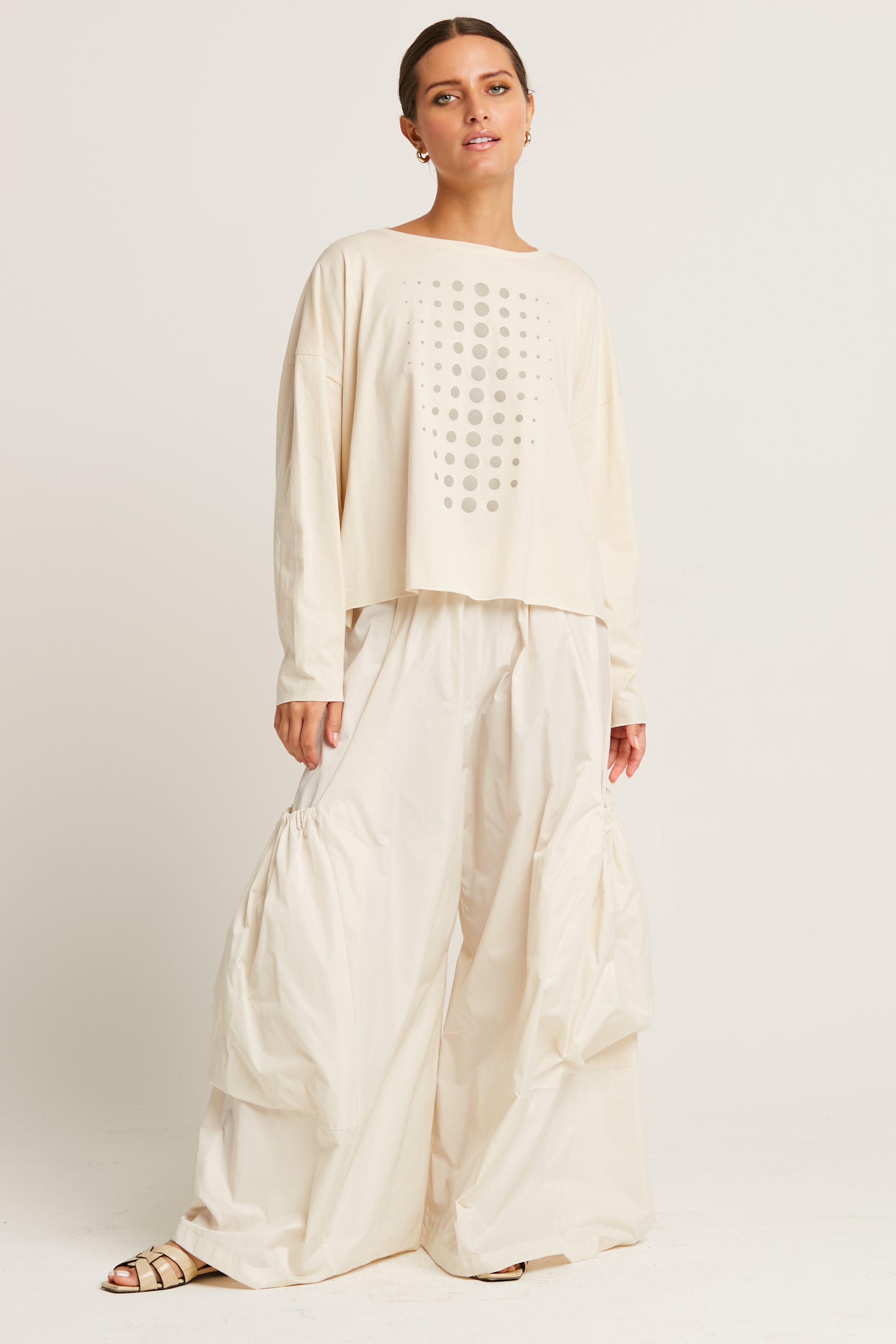 Nylon Big Pocket Pants