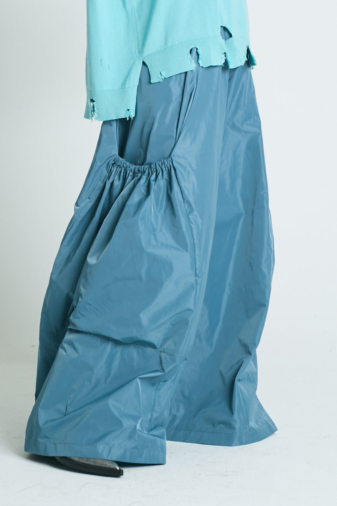 Nylon Big Pocket Pants