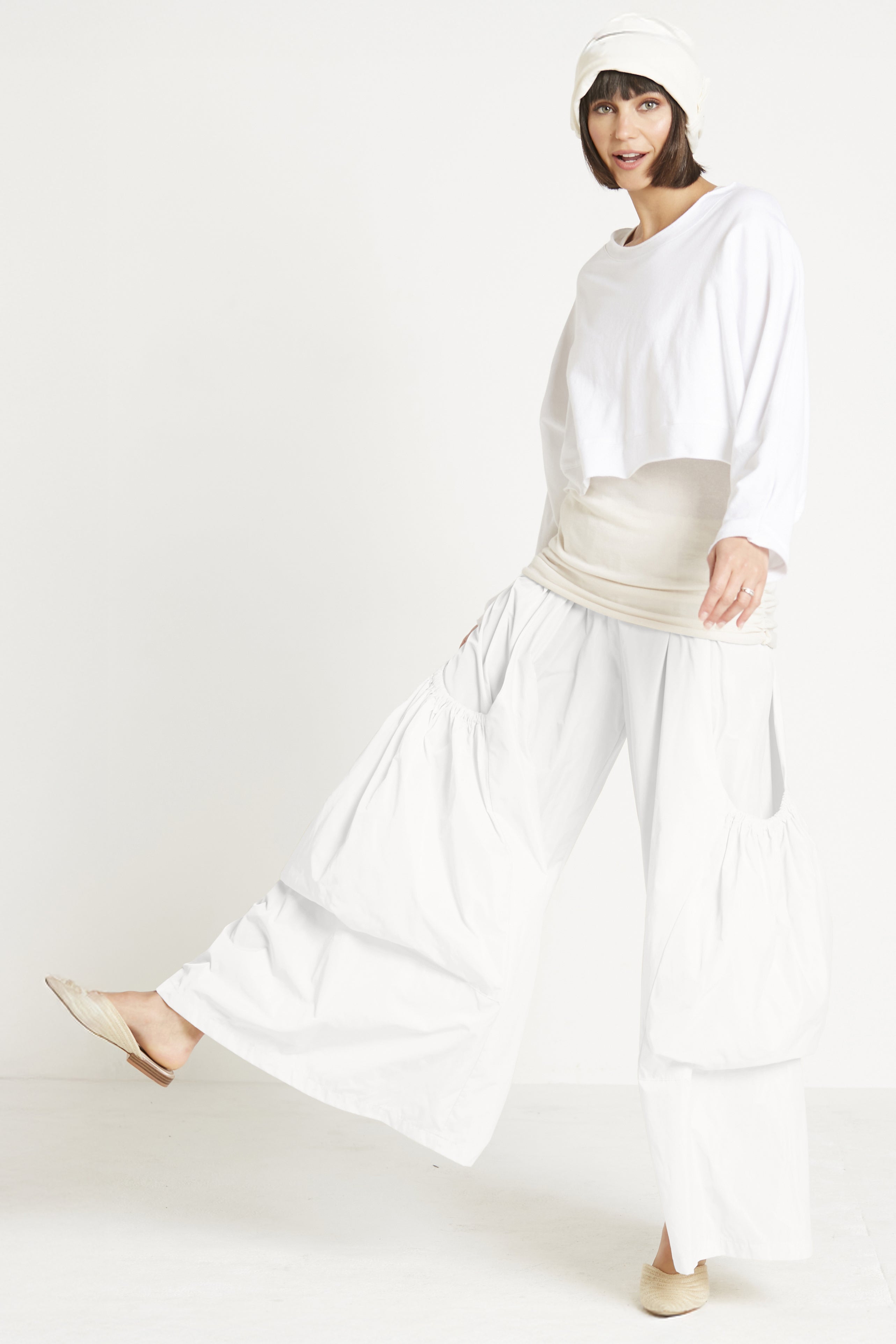 Nylon Big Pocket Pants
