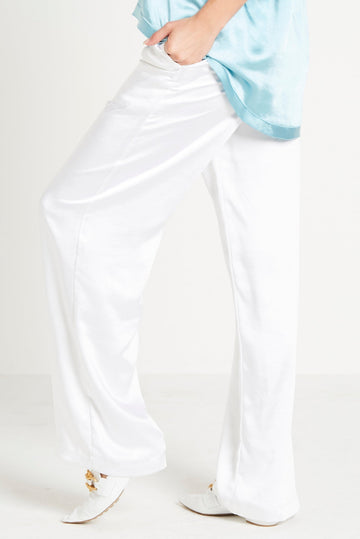 Sateen Drawstring Pants