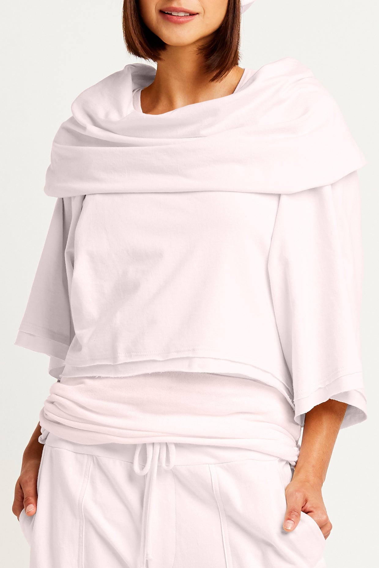 French Terry Jackie O Top