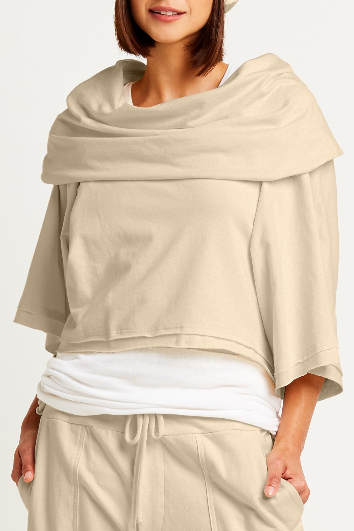 French Terry Jackie O Top
