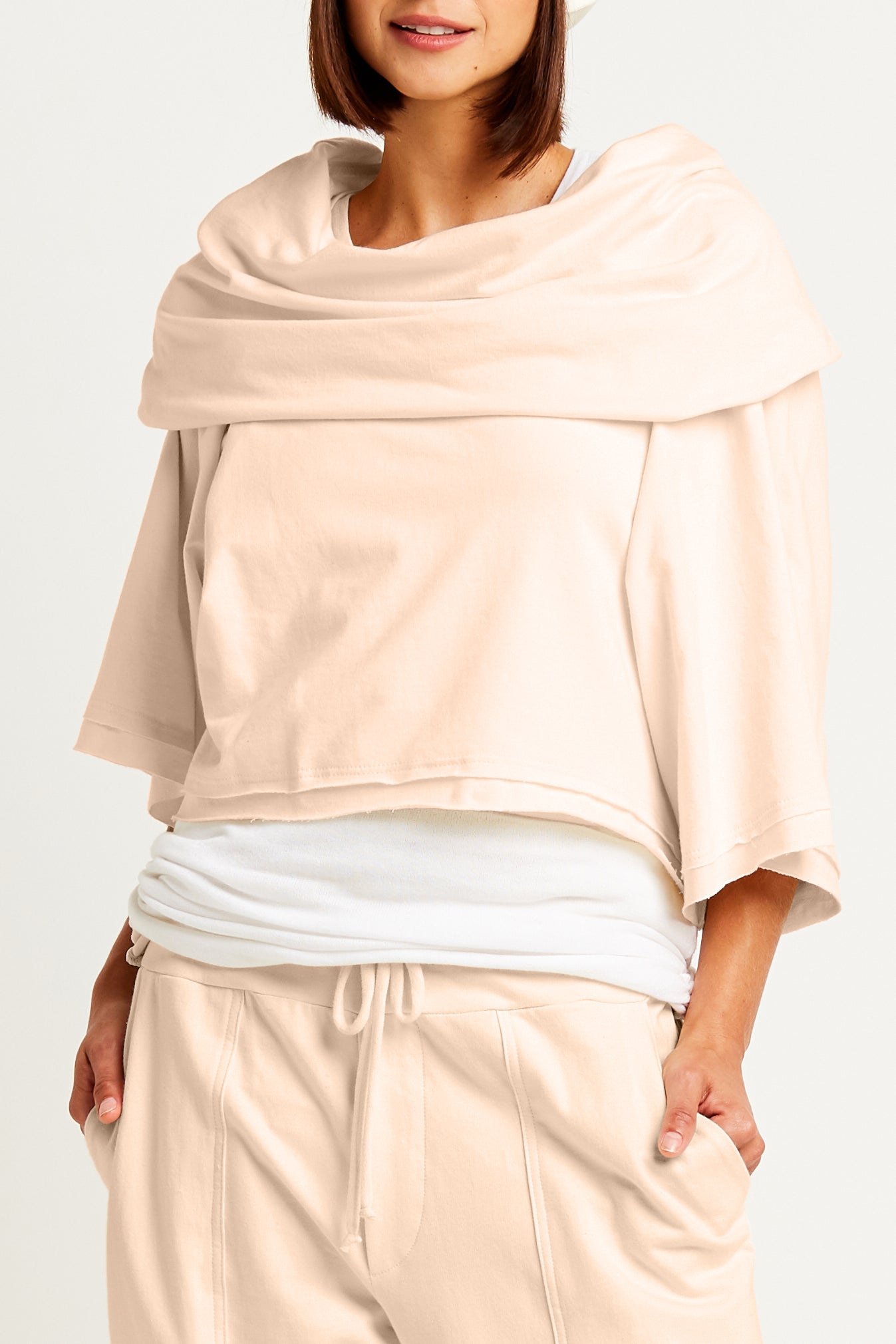 French Terry Jackie O Top