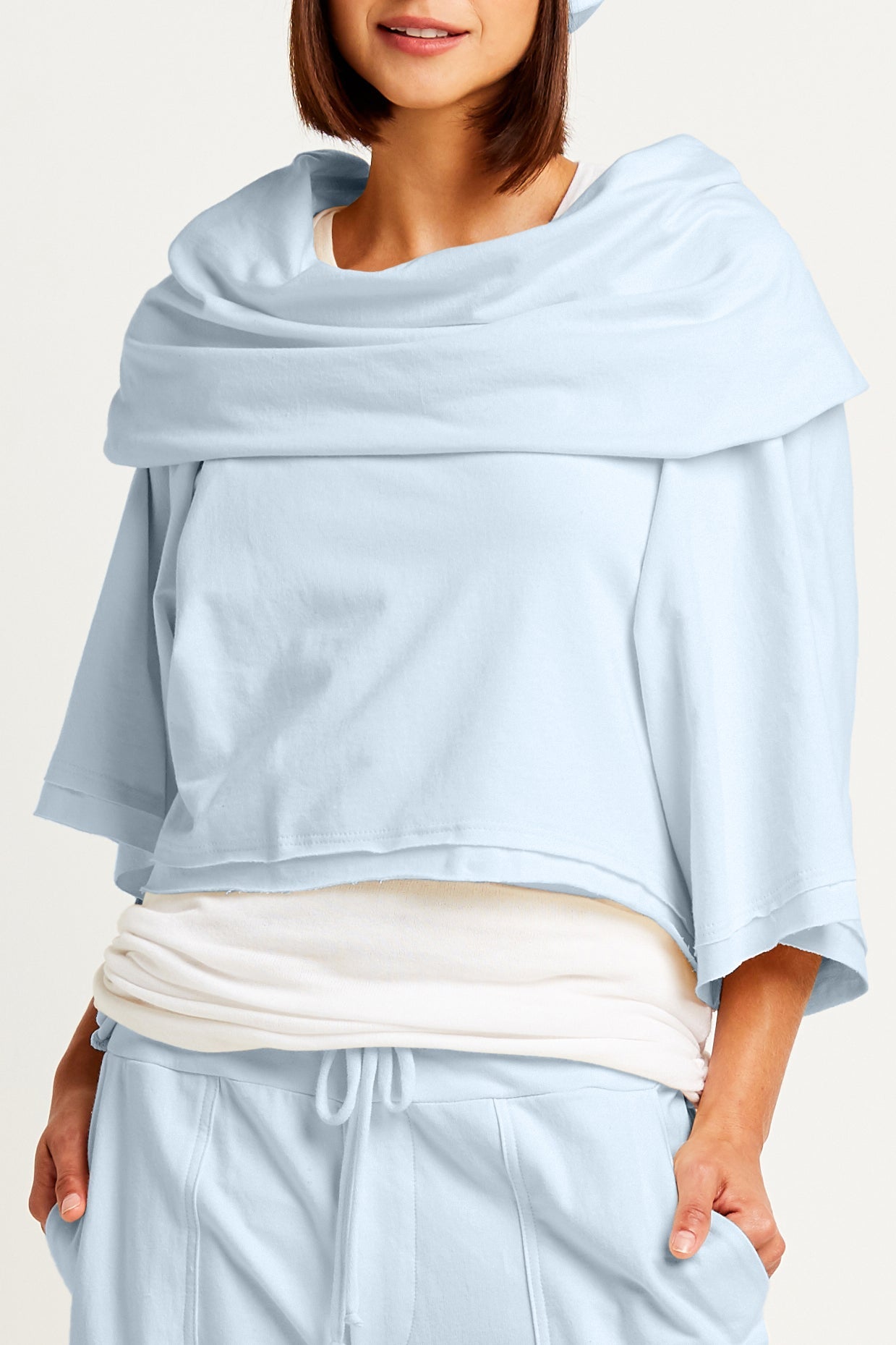French Terry Jackie O Top