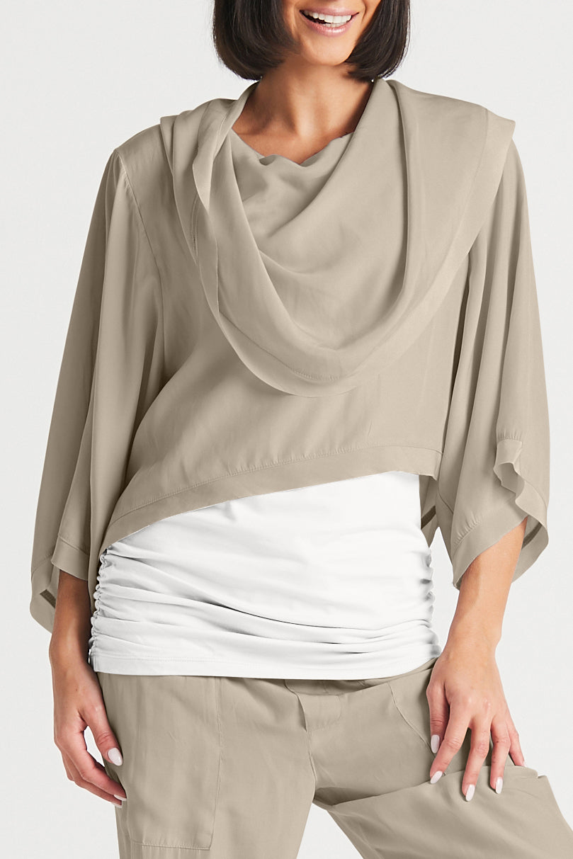 Washable Silk Jackie O Top