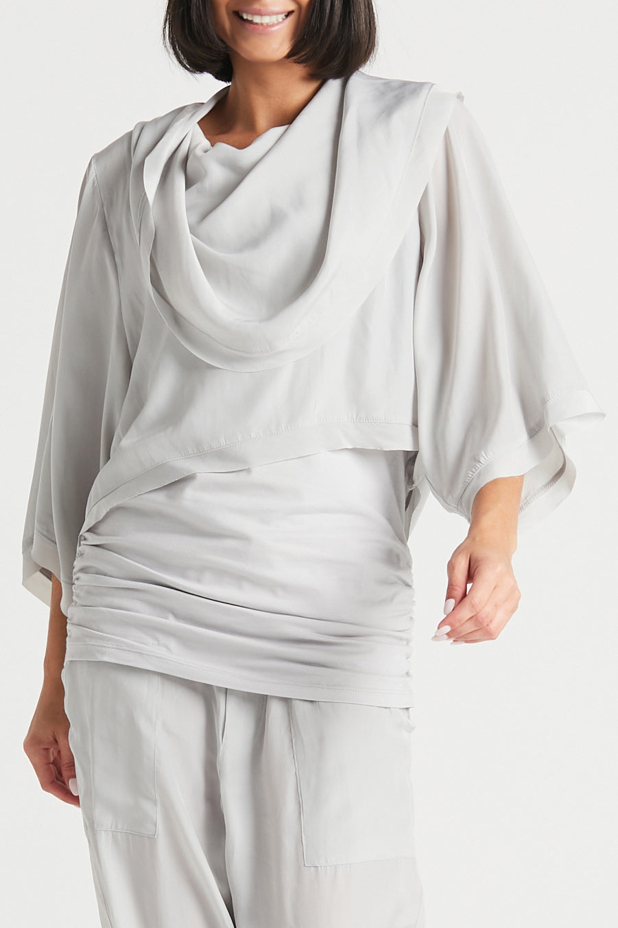 Washable Silk Jackie O Top
