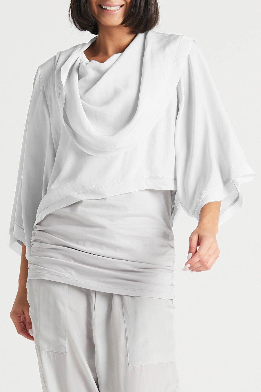 Washable Silk Jackie O Top