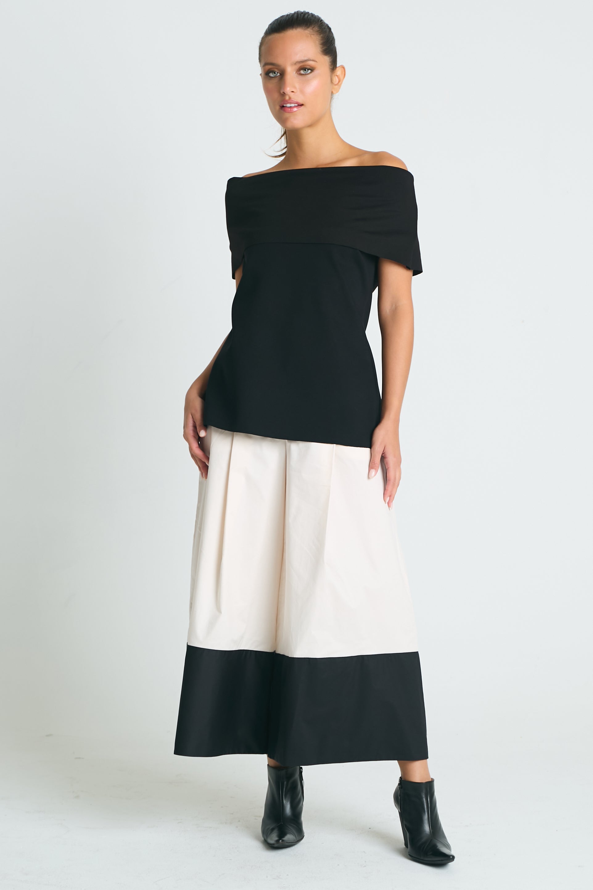 Cotton Gaucho Pants