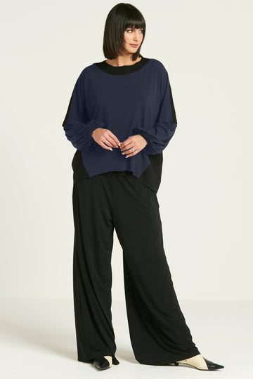 Matte Jersey Billow Sleeve Top