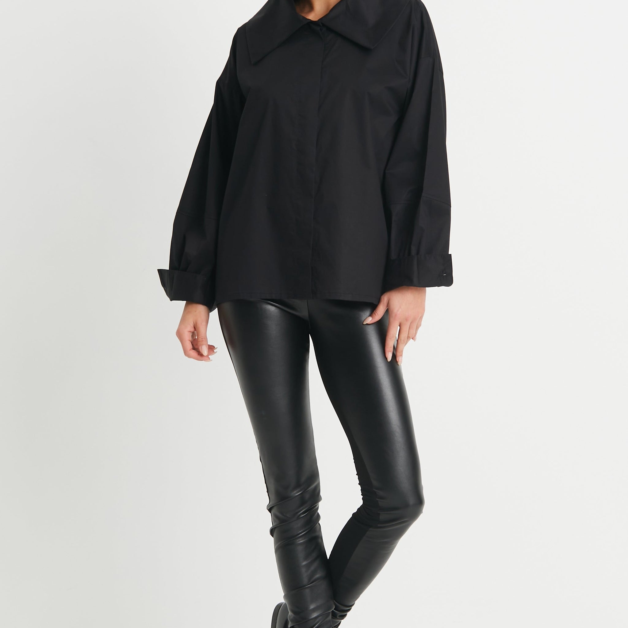 Cotton Dramatic Shirt