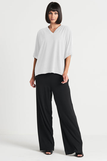 Matte Jersey V Top