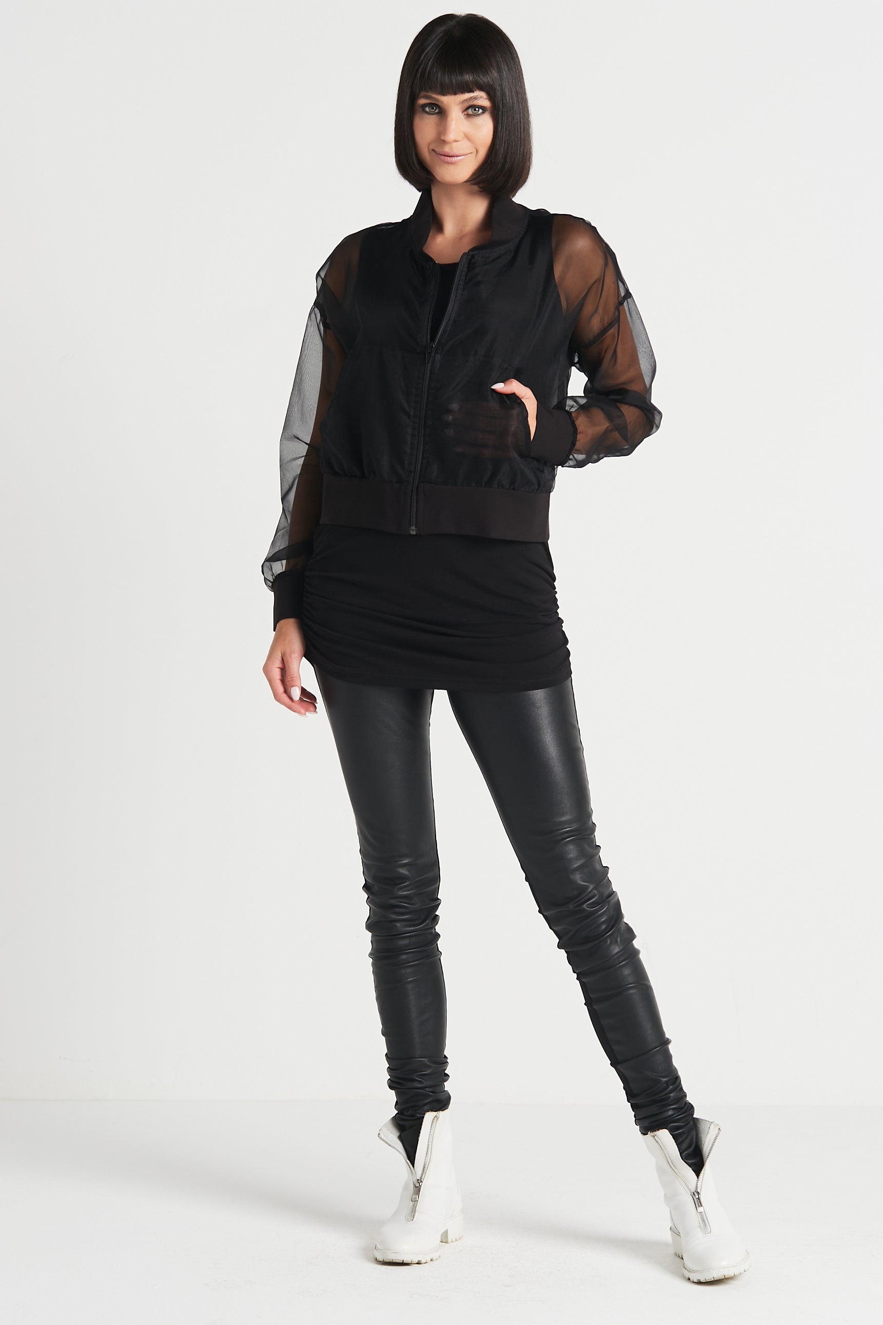 Organza Baseball Jacket