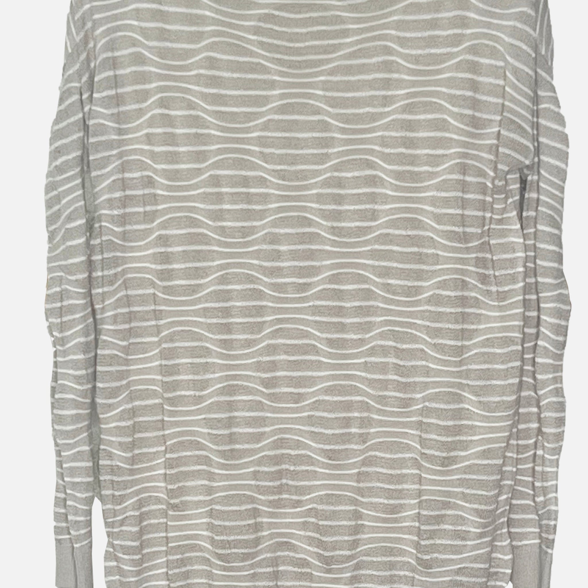 Pima Cotton Optical Illusion Boatneck Sweater