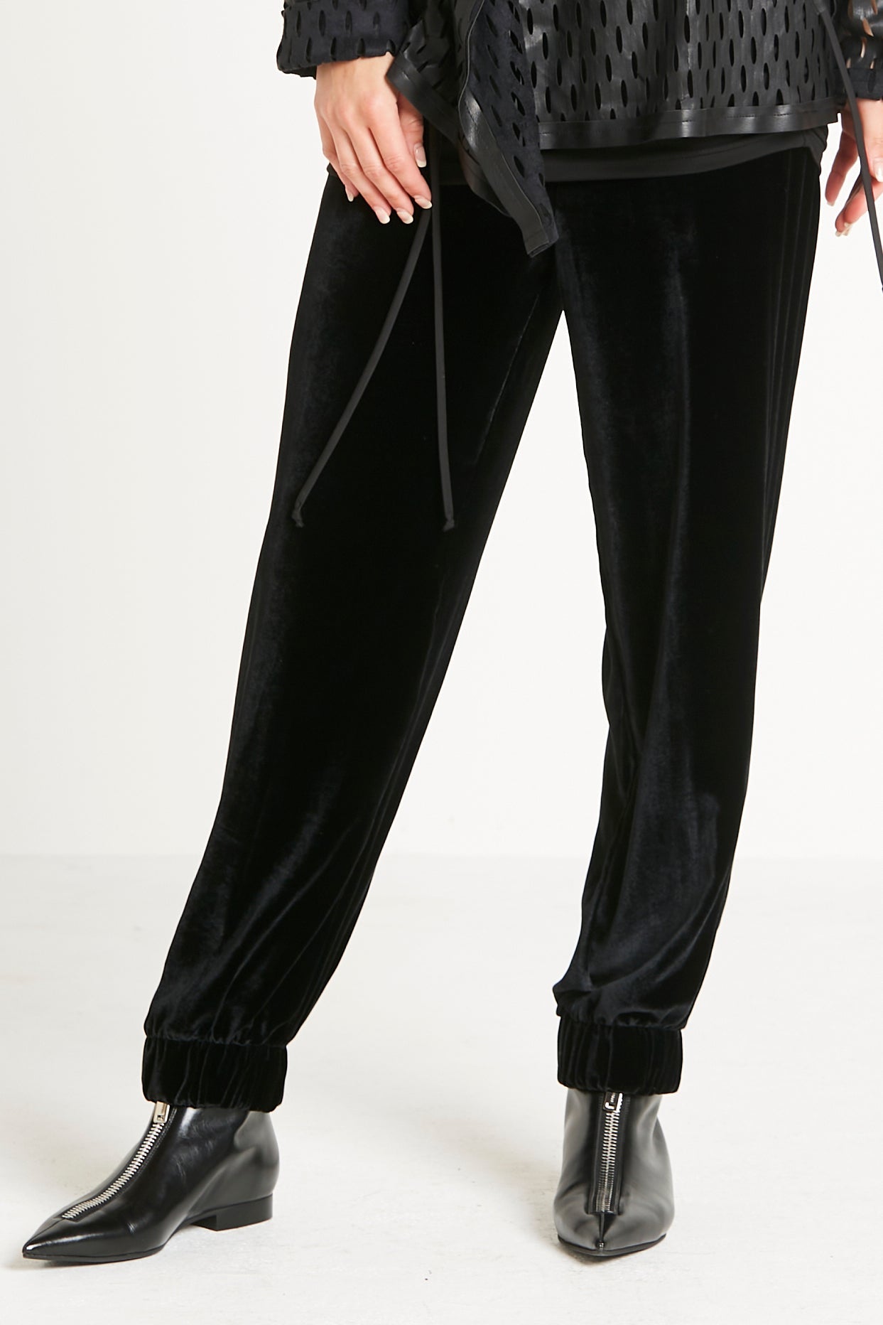 Velvet Sock Bottom Pants