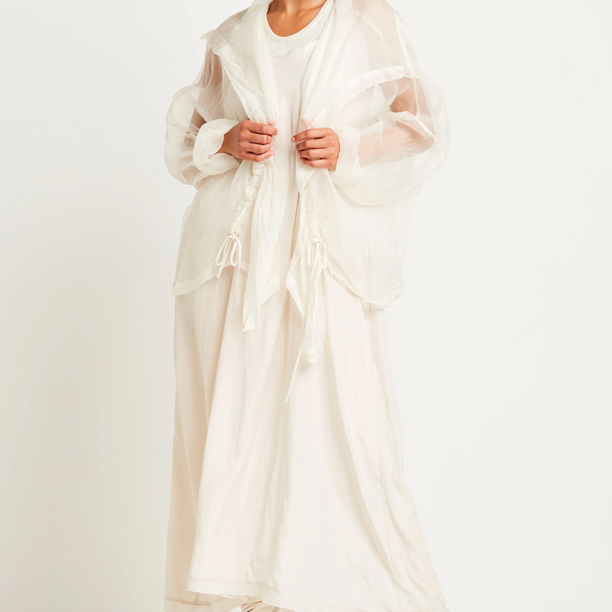Organza Drawstring Jacket