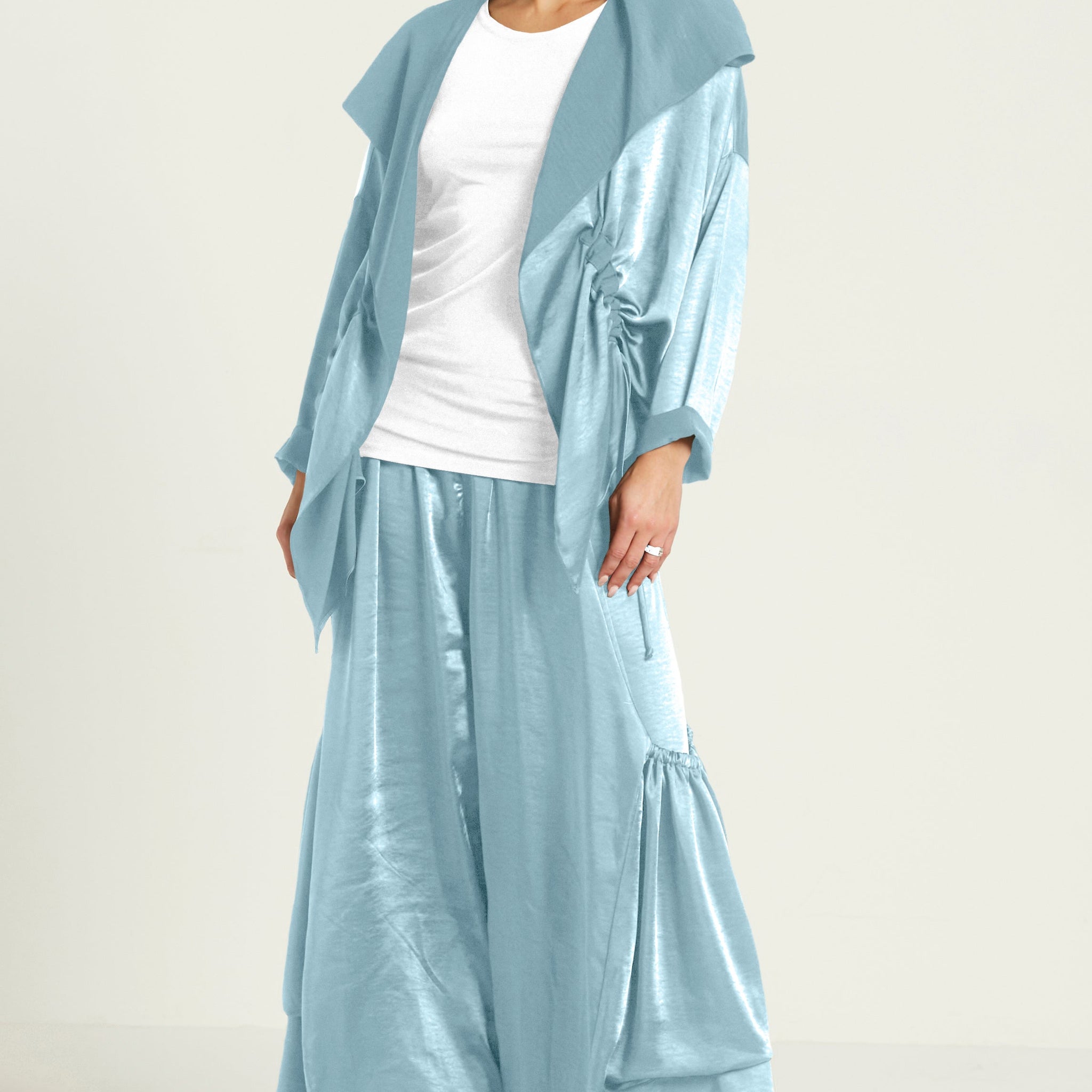 Sateen Drawstring Jacket