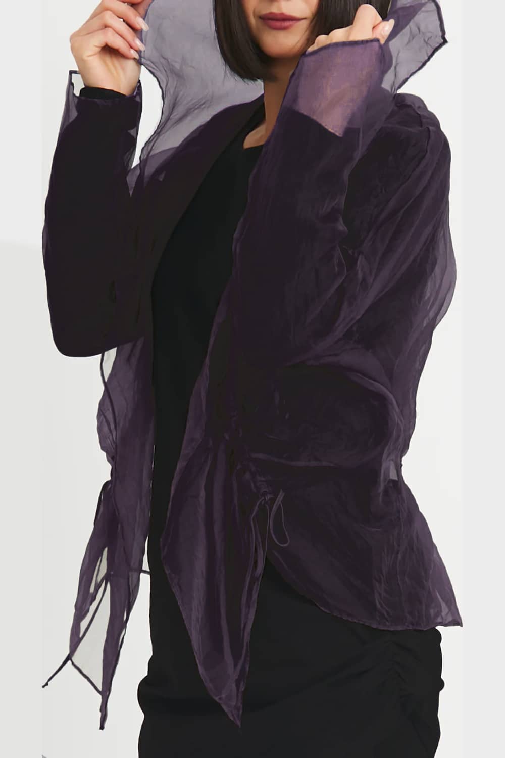 Organza Drawstring Jacket