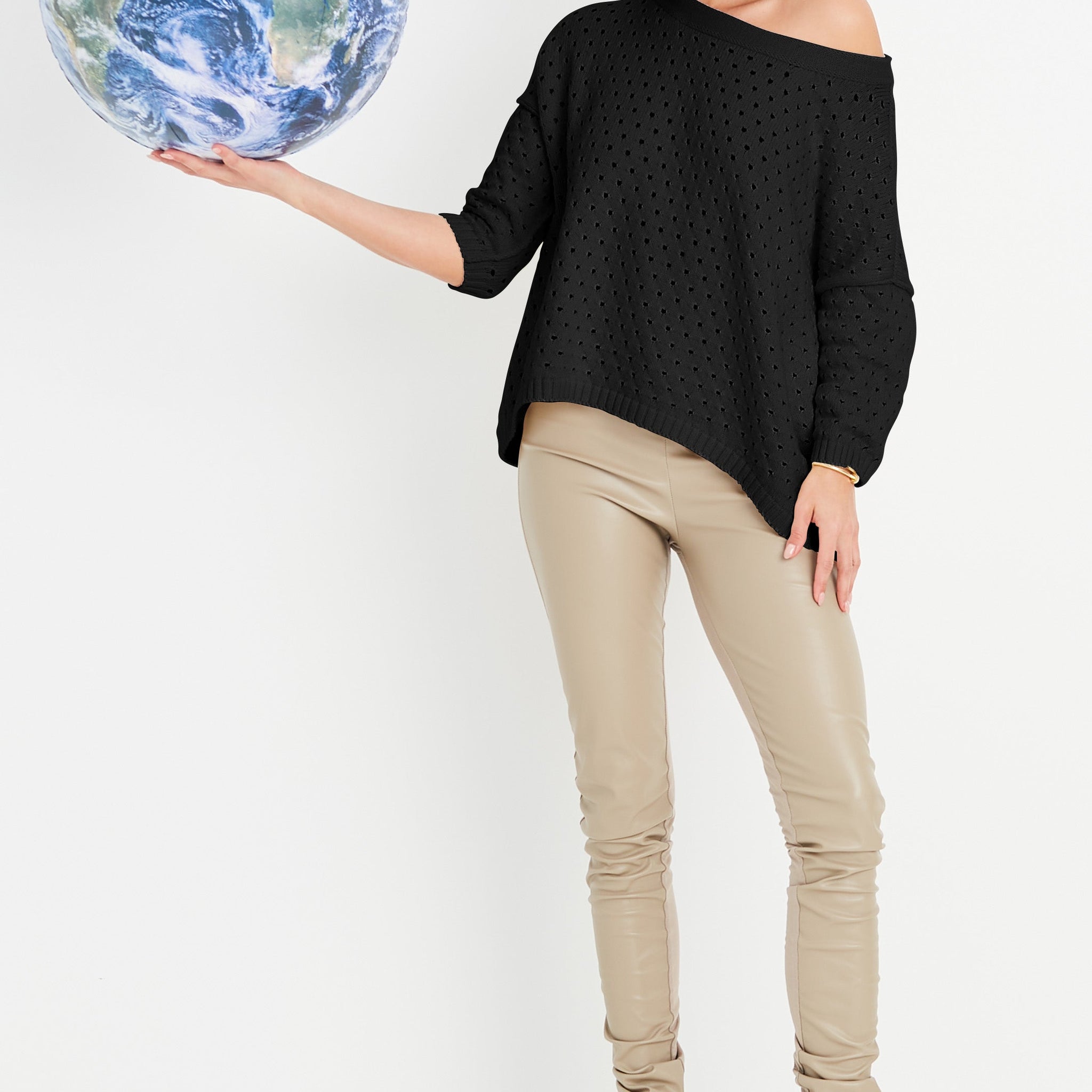 Pima Cotton Nantucket Boatneck Knit