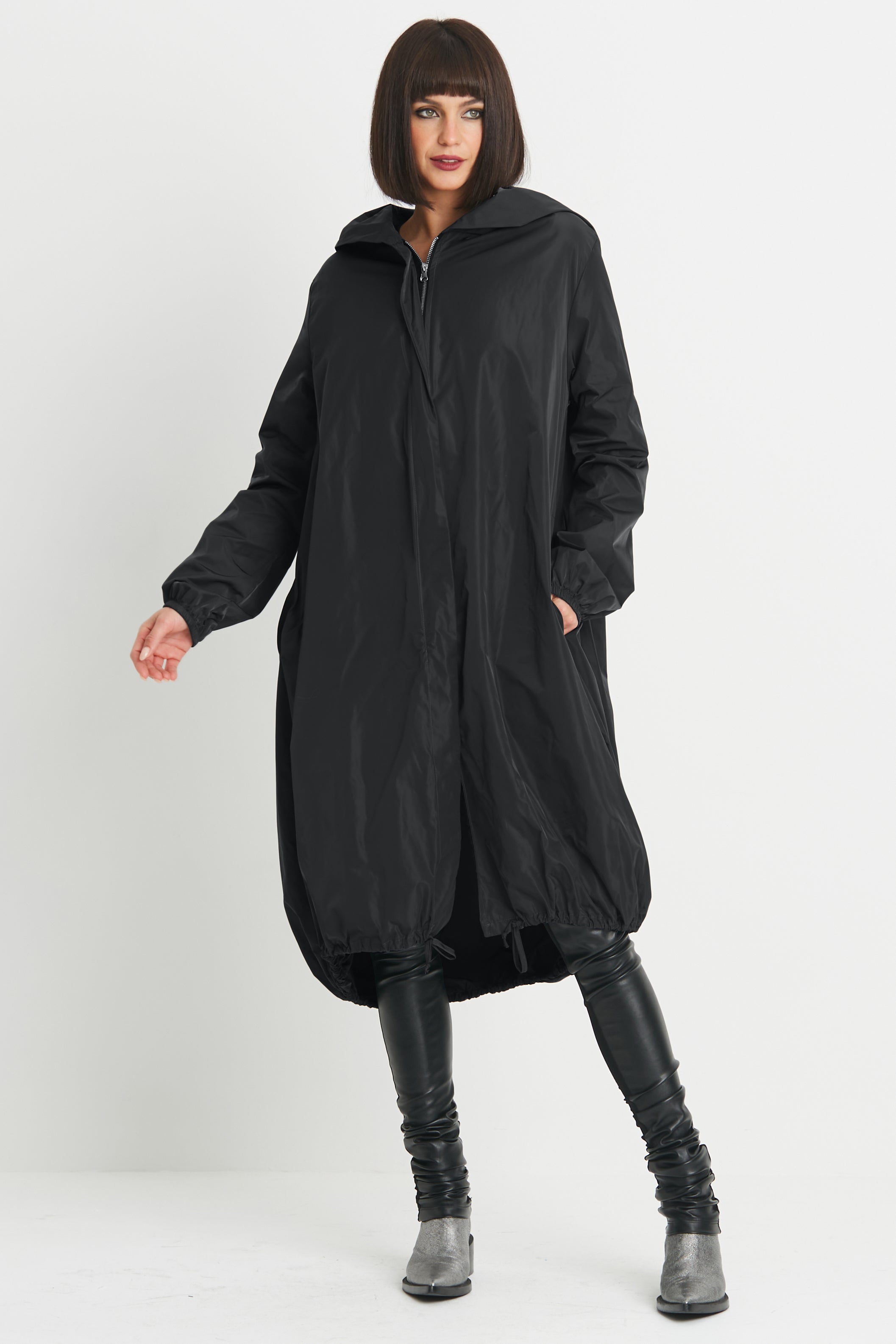 Nylon Bungie Coat