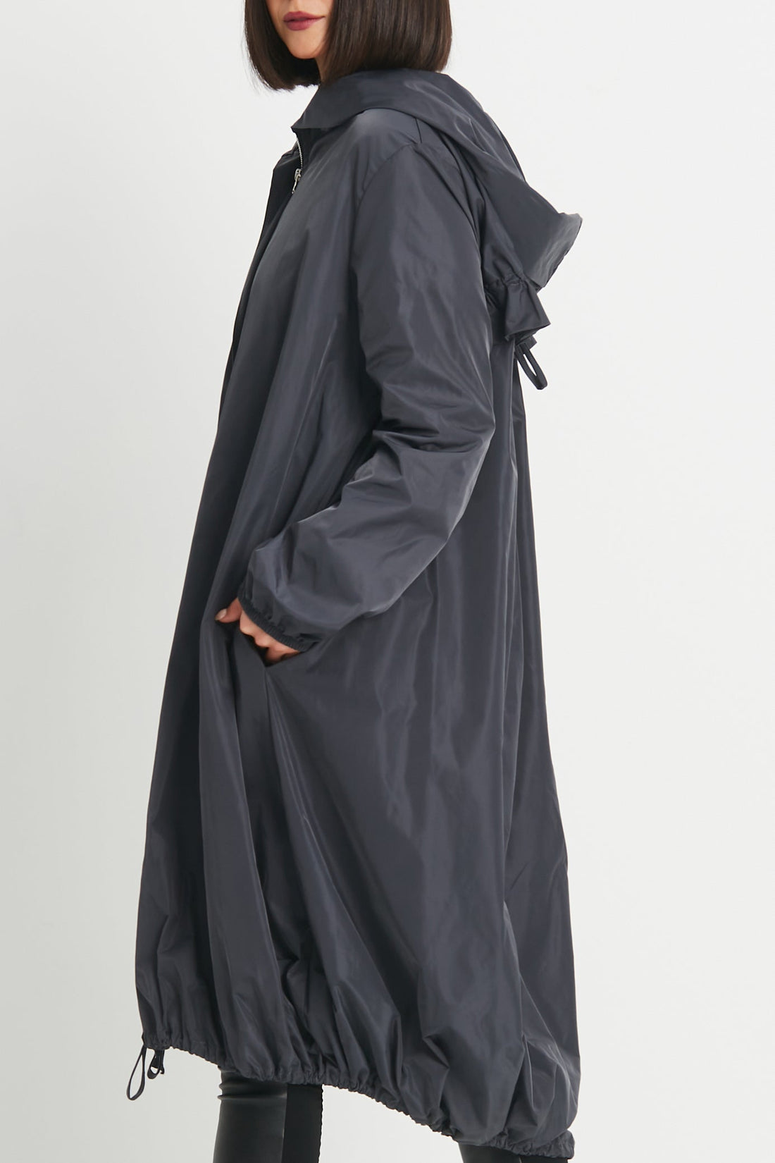Nylon Bungie Coat