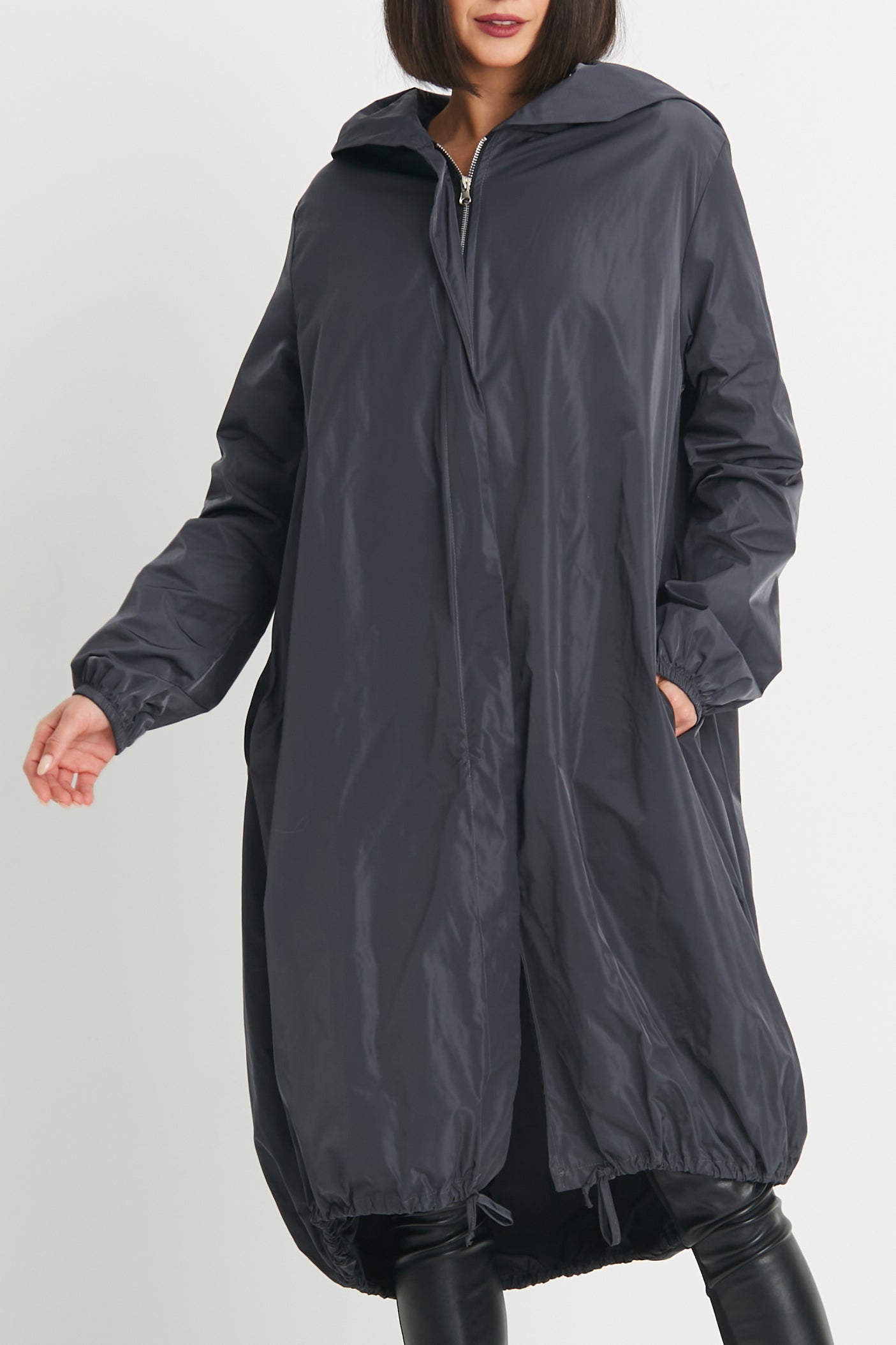 Nylon Bungie Coat