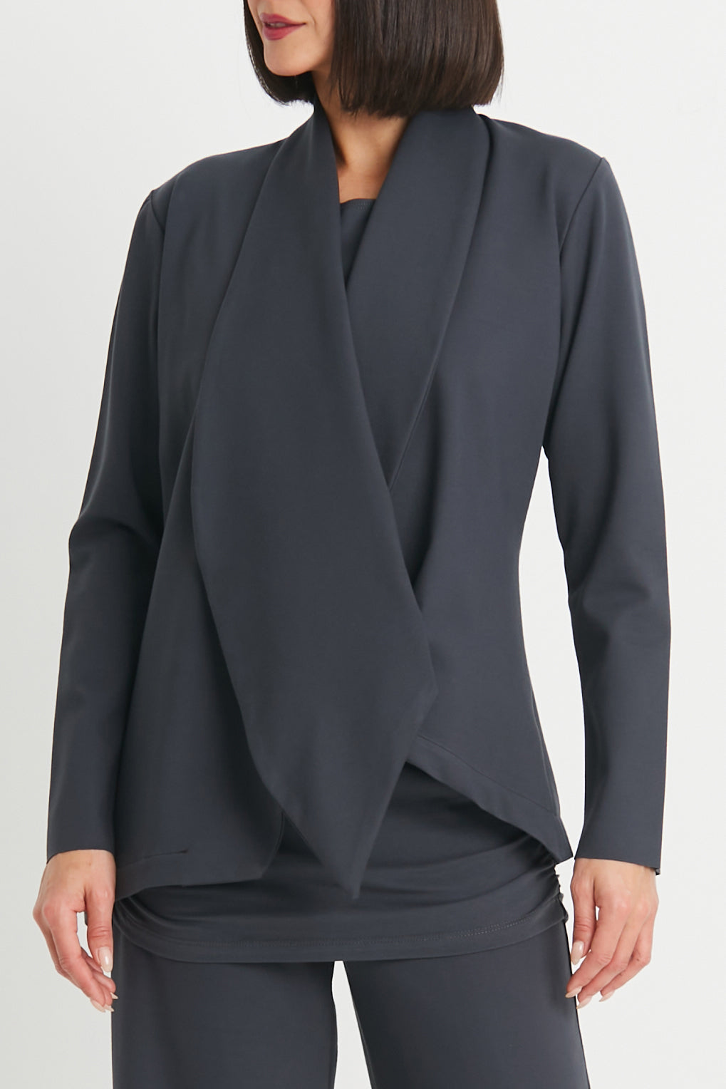 Scuba Drape Blazer