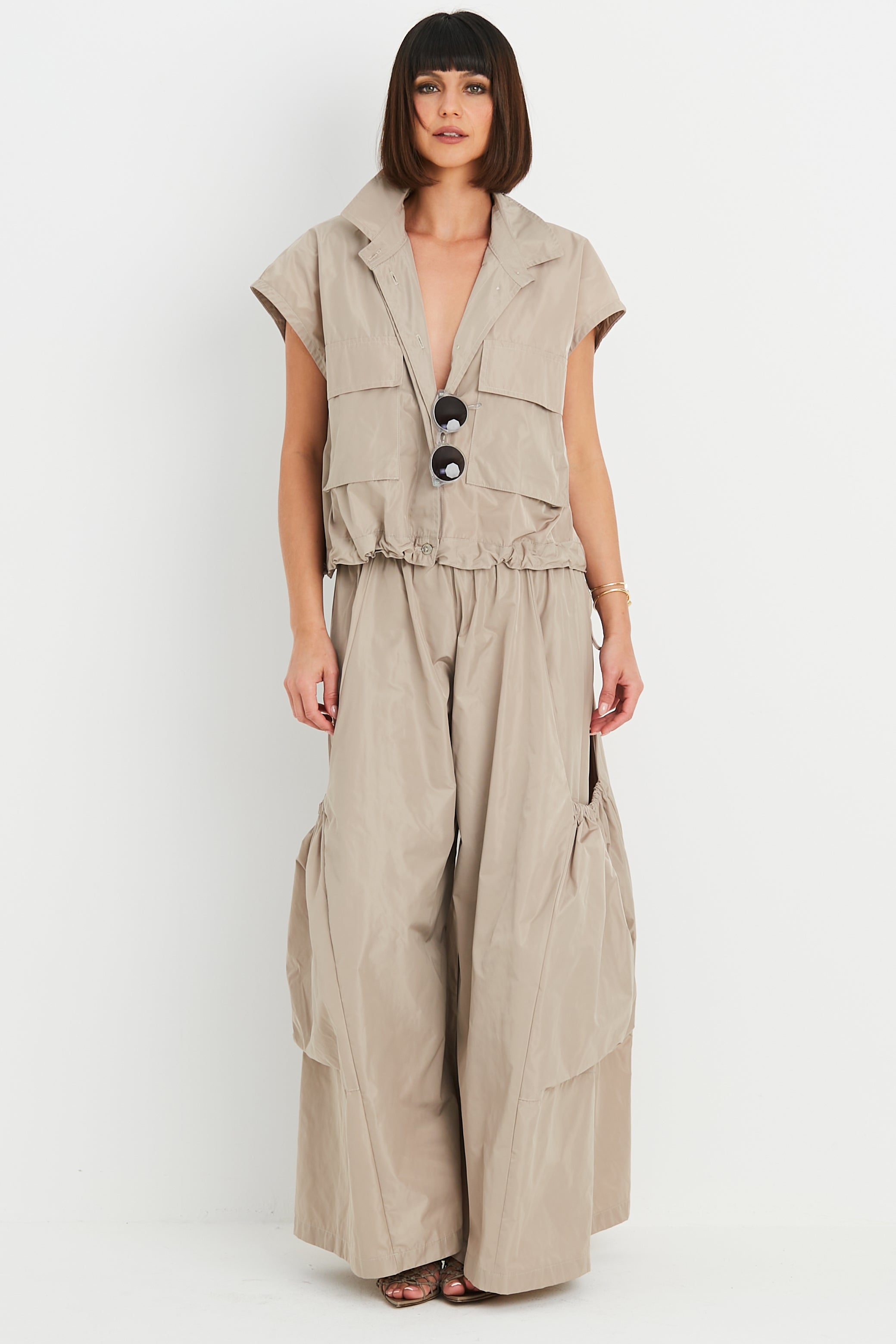 Nylon Mini Cargo Vest
