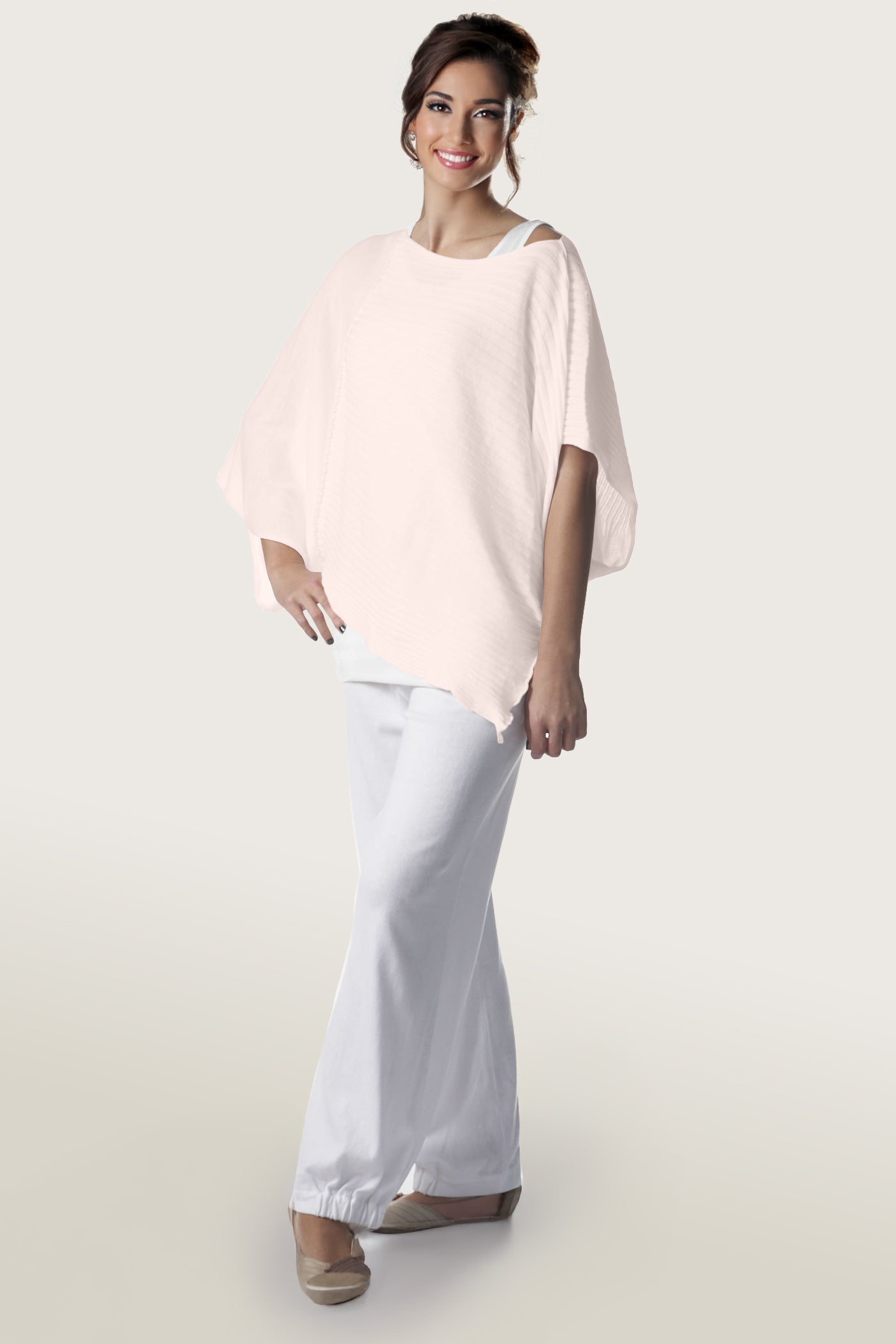 Pima Cotton Butterfly Boatneck Sweater