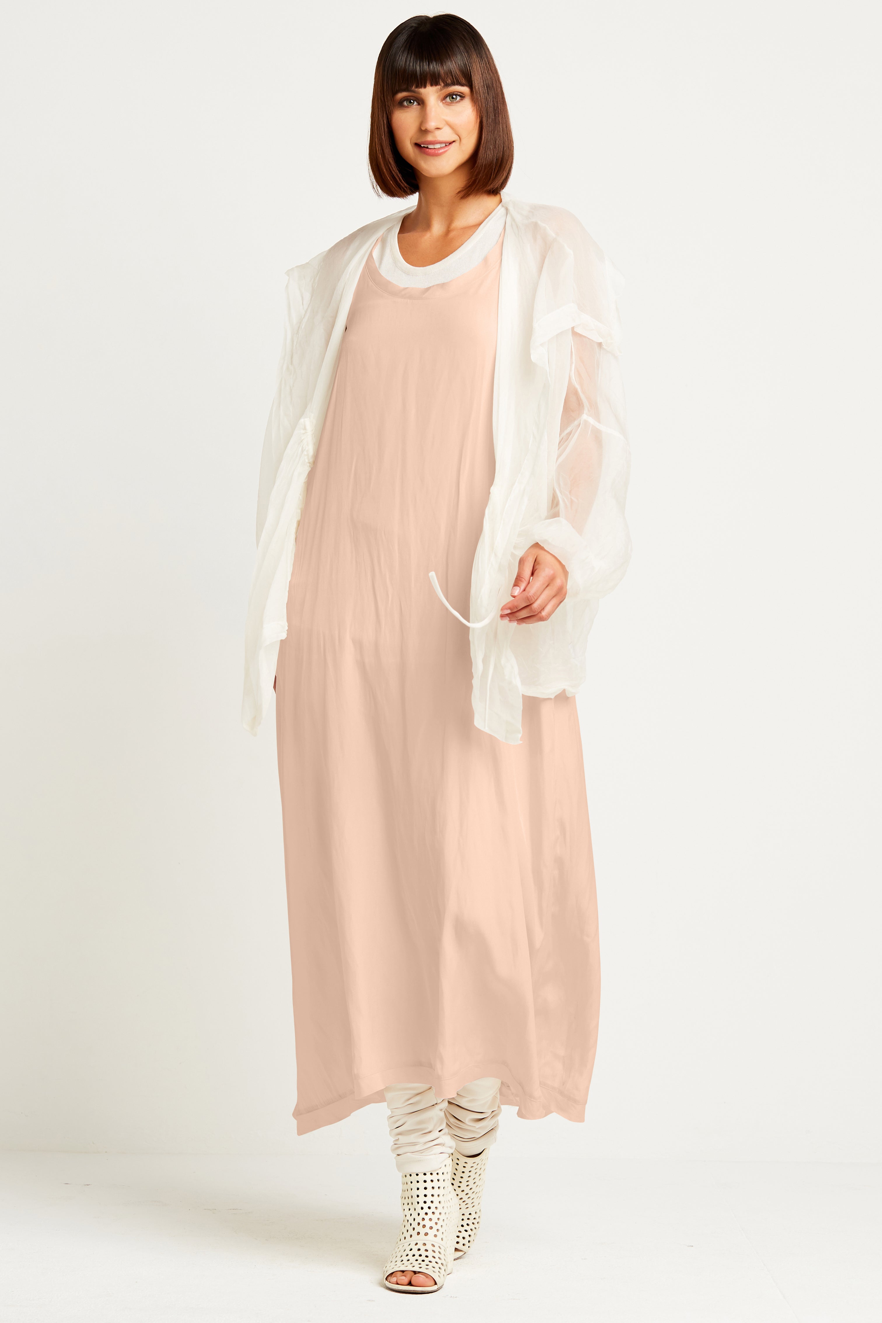 Washable Silk Tank Dress
