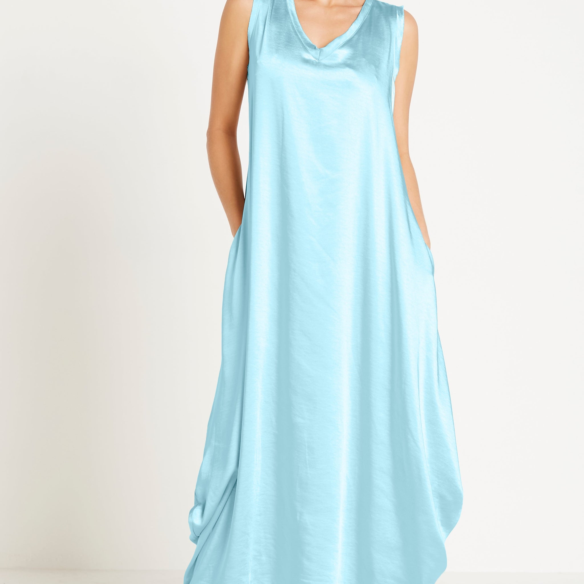 Sateen Parachute Dress