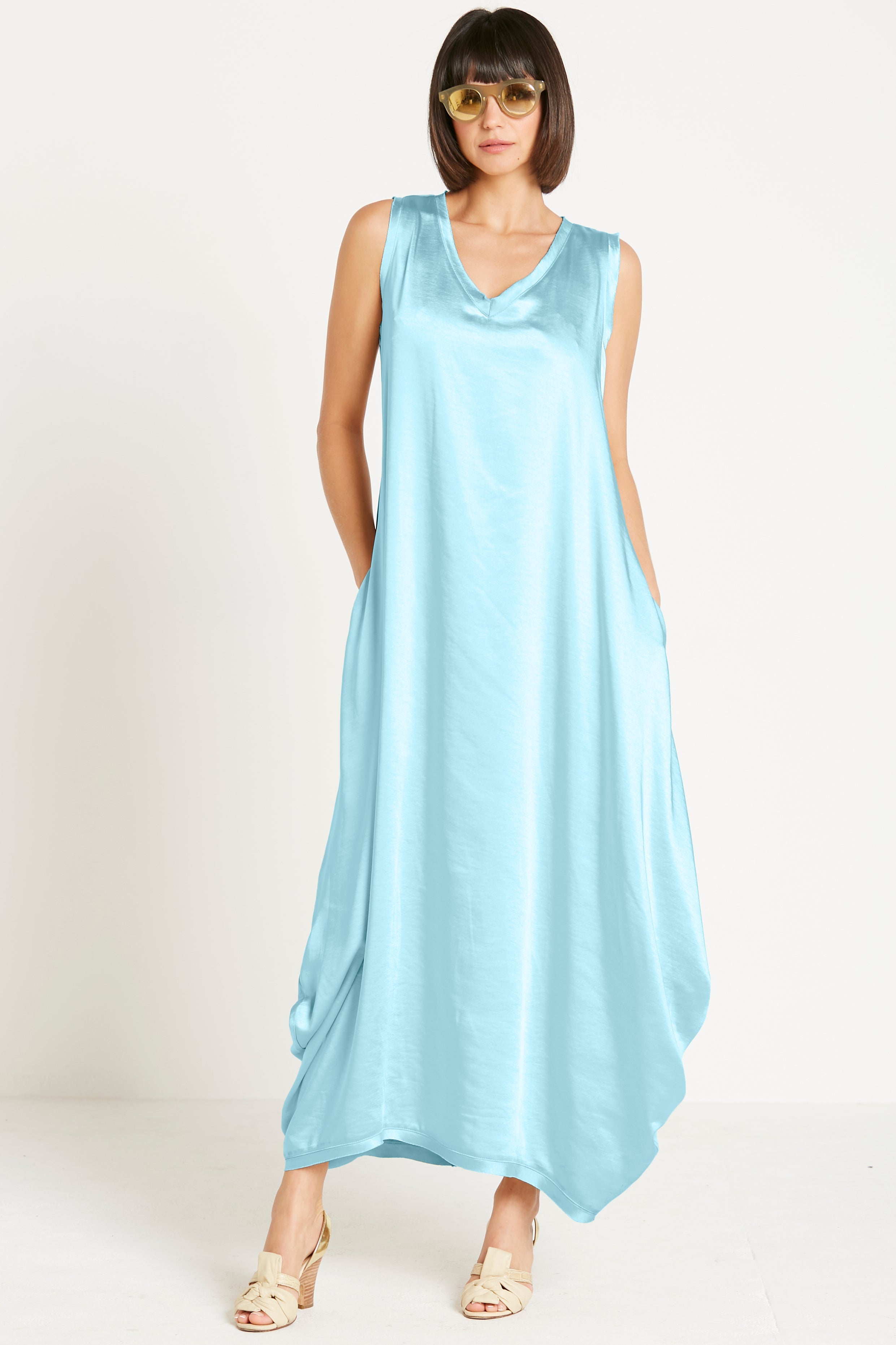 Sateen Parachute Dress