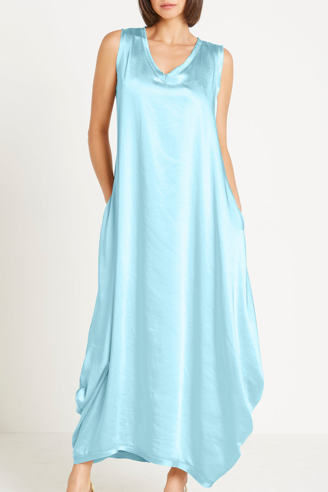 Sateen Parachute Dress