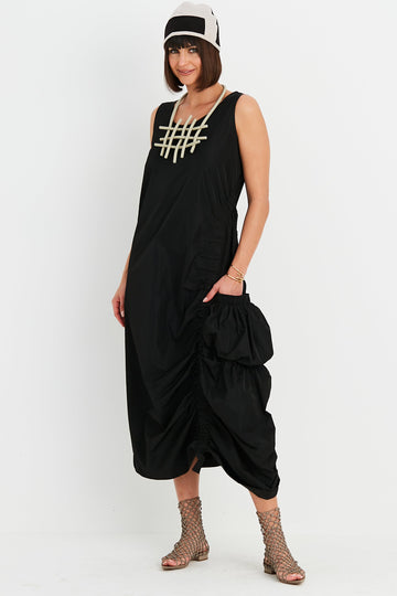Nylon Big Pocket Dress